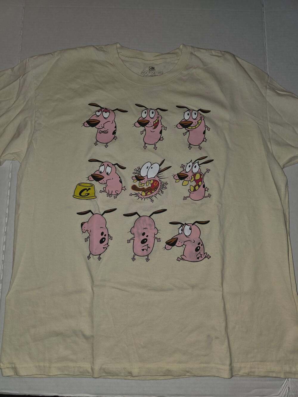 Cartoon Network Courage the Cowardly Dog Graphic T-Shirt